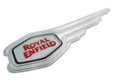 Good Quality Petrol Tank Silver Sticker Decal Fits Royal Enfield - Vintage Tanks Online