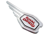 Good Quality Petrol Tank Silver Sticker Decal Fits Royal Enfield - Vintage Tanks Online