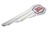 Good Quality Petrol Tank Silver Sticker Decal Fits Royal Enfield - Vintage Tanks Online