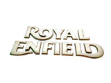 Brand New Golden Petrol Tank Sticker Logo Fits Royal Enfield Motorcycle - Vintage Tanks Online