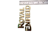 Brand New Golden Petrol Tank Sticker Logo Fits Royal Enfield Motorcycle - Vintage Tanks Online