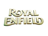 Brand New Golden Petrol Tank Sticker Logo Fits Royal Enfield Motorcycle - Vintage Tanks Online