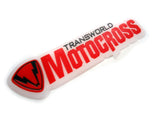 Brand New Self Adhesive Transworld Motocross Vinyl Stickers Fits Motorcycles