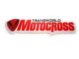 Brand New Self Adhesive Transworld Motocross Vinyl Stickers Fits Motorcycles