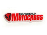 Brand New Self Adhesive Transworld Motocross Vinyl Stickers Fits Motorcycles