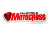 Brand New Self Adhesive Transworld Motocross Vinyl Stickers Fits Motorcycles