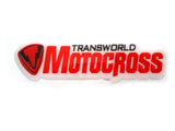 Brand New Self Adhesive Transworld Motocross Vinyl Stickers Fits Motorcycles