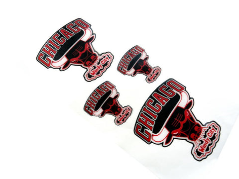 Brand New Chicago Bull Stickers Lovers or Enthusiasts Fits Motorcycles